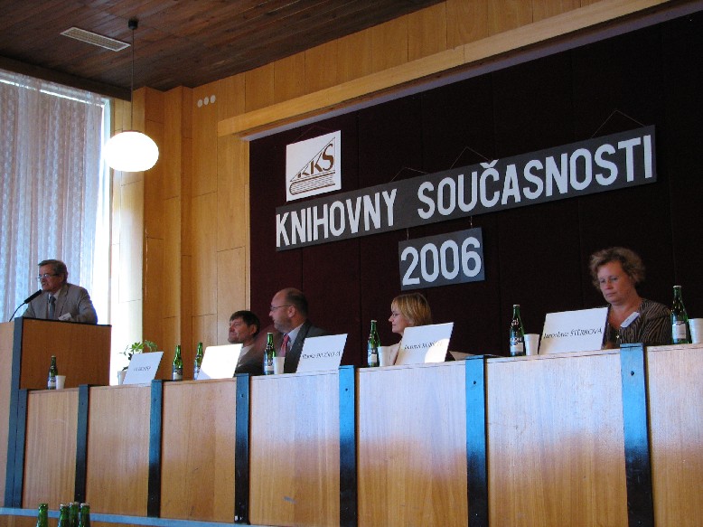 Z úvodní části konference Knihovny současnosti 2006