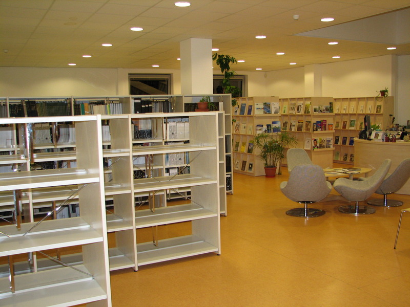 Pohled do interiéru knihovny