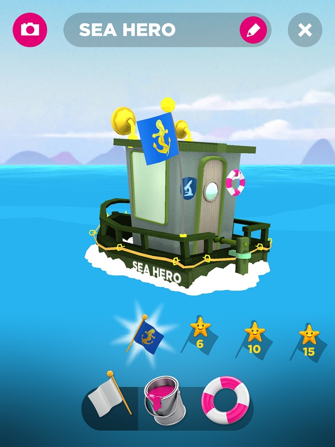 Sea Hero Quest - screenshot ze hry